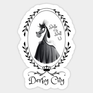 Derby City Collection: Belle of the Ball 7 Sticker